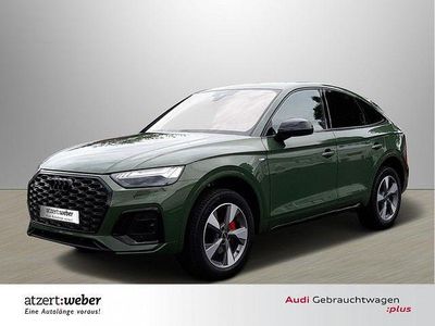 Distriktgrün metallic Gebraucht 2022 Audi Q5 Sportback S-Line SUV | 36.980 € (Etwas zu teuer)