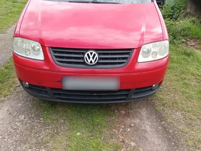 Usata VW Touran 105 CV (77 kW) 2003 Rosso Monovolume