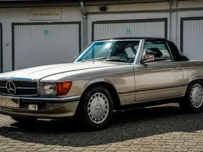 Gebraucht Mercedes SL280 185 PS (136 kW) 1985 Silber Cabrio