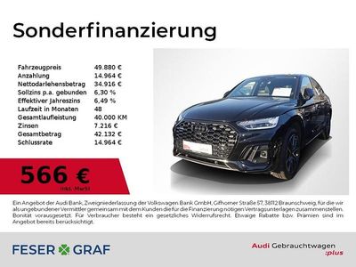 Usata Audi Q5 Sportback S-Line 204 CV (150 kW) 2025 Nero SUV