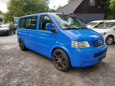 Usata VW T5 Highline 174 CV (127 kW) 2006 Blu Furgone