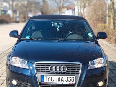 Gebraucht Audi A3 Cabriolet 102 PS (75 kW) 2009 Blau Cabrio