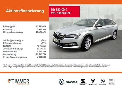 Gebraucht Skoda Superb Style 200 PS (147 kW) 2020 Silber Kombi