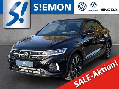 Neu VW T-Roc Cabriolet R-line 150 PS (110 kW) 2026 Deep black perleffekt Cabrio