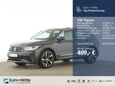 Gebraucht VW Tiguan R-line 150 PS (110 kW) 2024 Delfingrau metallic SUV