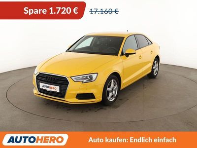 Usata Audi A3 Comfort 116 CV (85 kW) 2019 Giallo Berlina