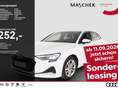 Gebraucht Audi A3 Advanced Plus 150 PS (110 kW) 2025 Weiß Limousine