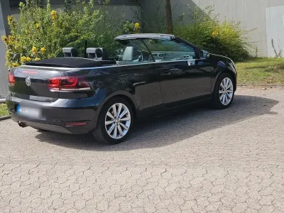 Gebraucht VW Golf Cabriolet Exclusive 160 PS (117 kW) 2012 Schwarz Cabrio
