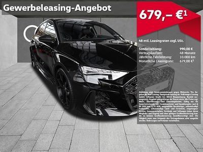 Neu Audi RS3 Sportback Sport 400 PS (294 kW) 2025 Mythosschwarz metallic Kleinwagen