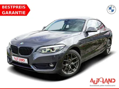 Gebraucht BMW 220 Sport Line 190 PS (139 kW) 2019 Mineralgrau met. Coupé