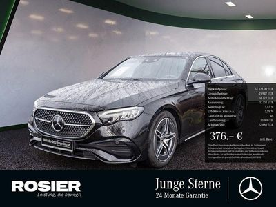 Gebraucht Mercedes E200 Advanced 204 PS (150 kW) 2024 Schwarz / obsidianschwarz Limousine