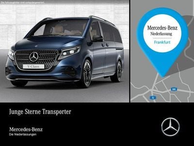 Neu Mercedes V300 Exclusive 237 PS (174 kW) 2025 Blau Van / Kleinbus