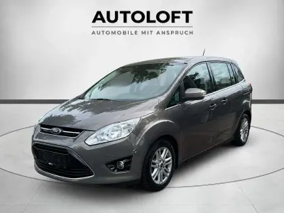Gebraucht Ford Grand C-Max Titanium 125 PS (91 kW) 2014 Braun Van / Kleinbus