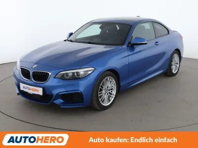 Gebraucht BMW 218 M Sport 136 PS (100 kW) 2018 Blau Van / Kleinbus