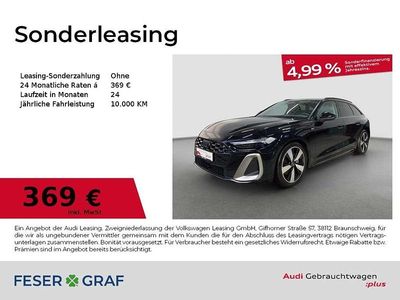 Mythosschwarz metallic Gebraucht 2025 Audi A5 Ambiente Kombi | 51.980 € (Superpreis)