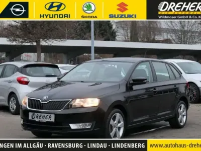 Brugt Skoda Rapid Ambition 110 HK (80 kW) 2016 Sort Sedan