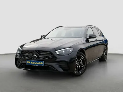 Gebraucht Mercedes E300 AMG 194 PS (142 kW) 2021 Obsidianschwarz Kombi