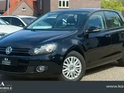 Gebraucht VW Golf VI Style 122 PS (89 kW) 2011 Schwarz Kleinwagen