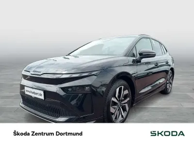 Gebraucht Skoda Enyaq iV SportLine 250 kW (340 PS) 2025 Schwarzmagic perleffekt SUV