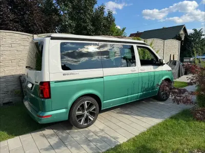 Gebraucht VW California Beach 150 PS (110 kW) 2021 Grün Van