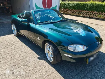 Gebraucht Mazda MX5 110 PS (80 kW) 1998 Grün Cabrio