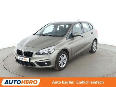 Gebraucht BMW 218 Active Tourer Basis 136 PS (100 kW) 2015 Grau Van / Kleinbus