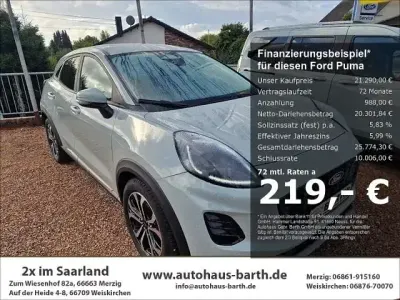 Gebraucht Ford Puma Titanium 125 PS (91 kW) 2024 Grau SUV