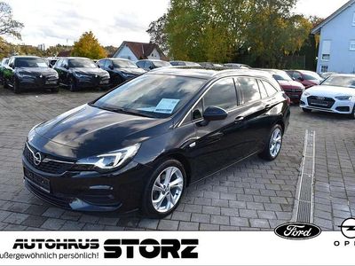 Onyx schwarz Gebraucht 2021 Opel Astra Business Elegance Kombi | 13.900 € (Fairer Preis)