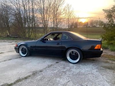 Usata Mercedes SL500 326 CV (239 kW) 1991 Nero Cabrio