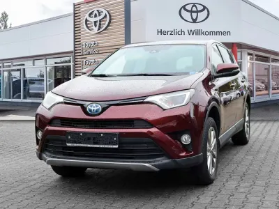 Gebraucht Toyota RAV4 Hybrid Edition-S 197 PS (144 kW) 2016 Rot SUV