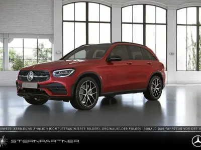 Usata Mercedes GLC400d AMG 330 CV (242 kW) 2022 Rosso SUV