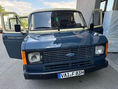 Usata Ford Transit 77 CV (56 kW) 1983 Blu Monovolume