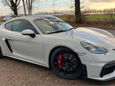 gebraucht Porsche 918 NEUWERTIG Cayman GT4 PDK Kreide PDLSV...
