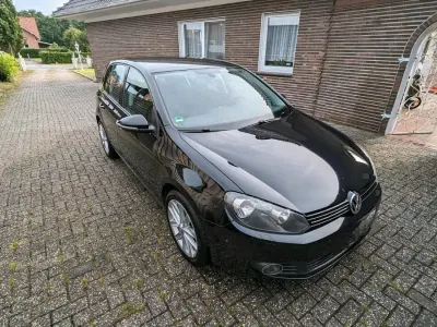 Gebraucht VW Golf VI 122 PS (89 kW) 2009 Schwarz Coupé