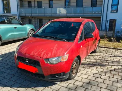Gebraucht Mitsubishi Colt 74 PS (54 kW) 2008 Rot Kleinwagen