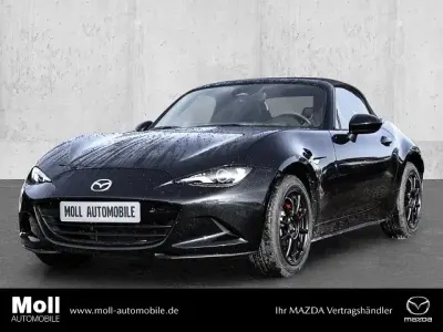 Neu Mazda MX5 Homura-Line 132 PS (97 kW) 2025 Schwarz Cabrio