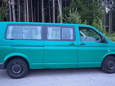 Gebraucht VW T5 Comfortline 131 PS (96 kW) 2008 Grün Van
