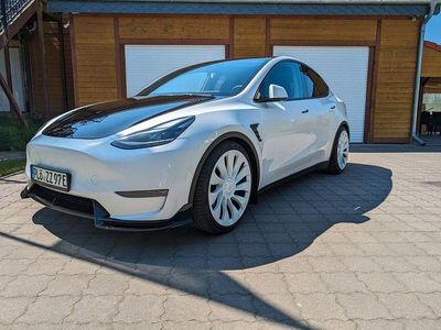 Gebraucht Tesla Model Y Performance 397 kW (540 PS) 2022 Weiß SUV