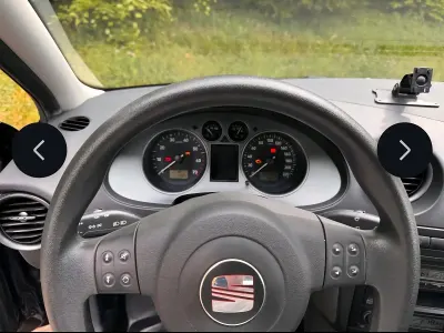 Gebraucht Seat Ibiza 86 PS (63 kW) 2008 Schwarz Kleinwagen