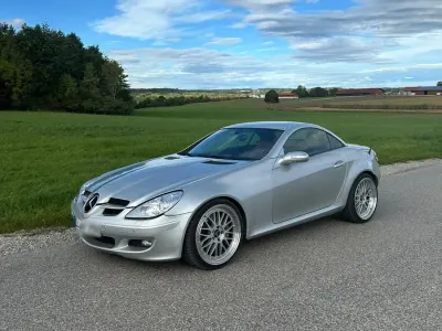 Gebraucht Mercedes SLK350 272 PS (200 kW) 2005 Silber Cabrio