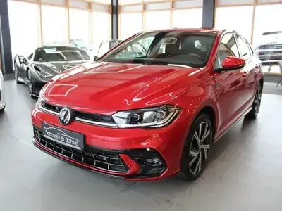 Usata VW Polo R-line 110 CV (80 kW) 2022 Rosso Utilitaria