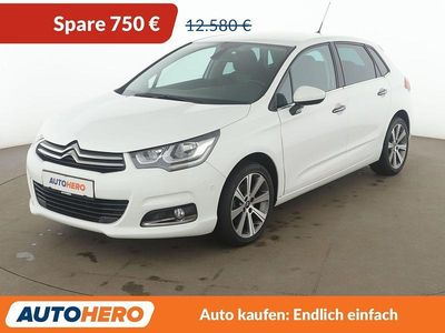 Gebraucht Citroën C4 Shine 120 PS (88 kW) 2017 Weiß Limousine