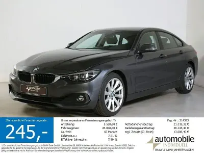 Second-hand BMW 420 Gran Coupé Advantage 184 CP (135 kW) 2021 Gri Coupe