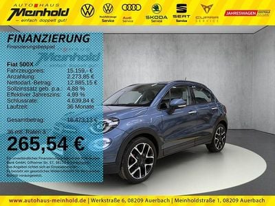 Gebraucht Fiat 500X Cross 120 PS (88 kW) 2020 Blau SUV