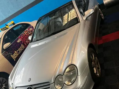 Gebraucht Mercedes CLK200 Avantgarde 163 PS (119 kW) 2008 Silber Cabrio
