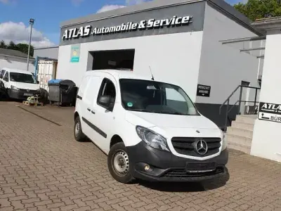 Gebraucht Mercedes Citan 112 114 PS (83 kW) 2018 Weiß Van / Kleinbus