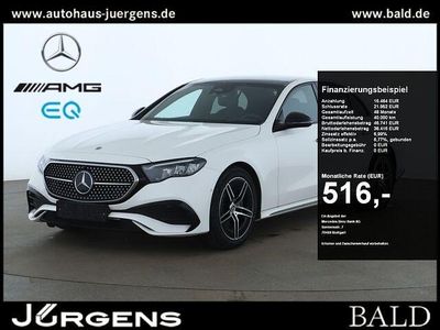 Gebraucht Mercedes E200 AMG 204 PS (150 kW) 2023 Polarweiss Limousine