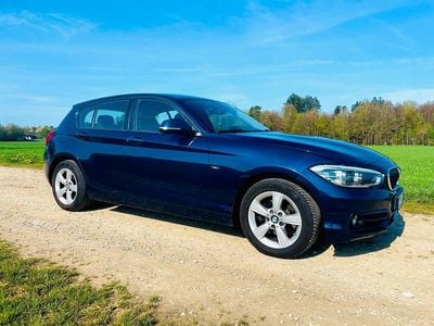Second-hand BMW 120 Sport Line 177 CP (130 kW) 2015 Albastru Hatchback