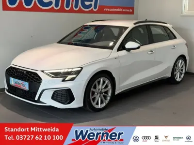 Gebraucht Audi A3 S-Line 150 PS (110 kW) 2023 Weiß Limousine