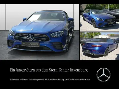 Gebraucht Mercedes E220 AMG 194 PS (142 kW) 2022 Blau Cabrio